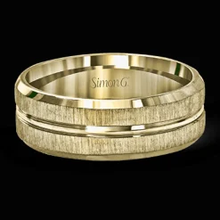 Simon G. Men's Wedding Band In 14k Or 18k Gold Fashion