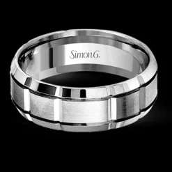 Simon G. Men's Wedding Band In 14k Or 18k Gold Best