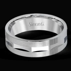 Simon G. Men's Wedding Band In 14k Or 18k Gold Clearance