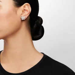 Simon G. Monarch Butterfly Earrings in 18k Gold with Diamonds Online