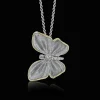 Simon G. Monarch Butterfly Pendant Necklace in 18k Gold with Diamonds Outlet