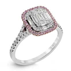 Simon G. Mosaic Fashion in 18k Gold with Diamonds Fashion