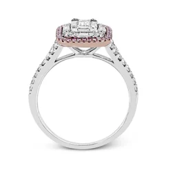 Simon G. Mosaic Fashion in 18k Gold with Diamonds Fashion