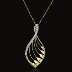 Simon G. Pendant Necklace in 18k Gold with Diamonds Hot