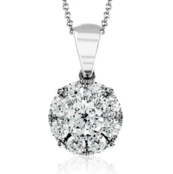 Simon G. Pendant Necklace in 18k Gold with Diamonds Outlet