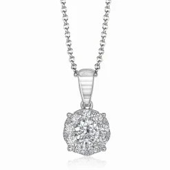 Simon G. Pendant Necklace in 18k Gold with Diamonds Best