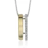Simon G. Pendant Necklace in 18k Gold with Diamonds Fashion