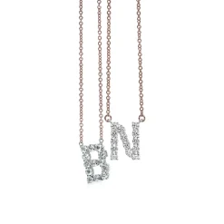 Simon G. Personalized Initial Pendant Necklace in 18k Gold with Diamonds Online