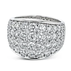 Simon G. Simon-Set Anniversary Ring In 18k Gold With Diamonds Outlet