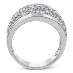 Simon G. Simon-Set Anniversary Ring In 18k Gold With Diamonds Outlet