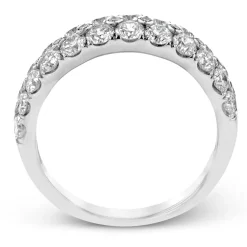 Simon G. Simon-Set Anniversary Ring In 18k Gold With Diamonds Fashion