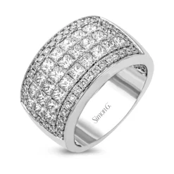 Simon G. Simon-set Fashion Ring in 18k Gold with Diamonds Sale