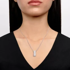 Simon G. Simon-set Pendant Necklace in 18k Gold with Diamonds New