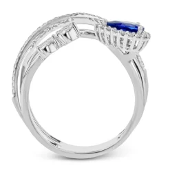 Simon G. Tempera Color Gemstone Ring In 18k Gold With Diamonds Hot