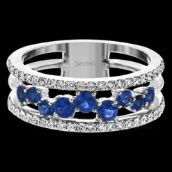 Simon G. Tempera Gemstone Ring In 18k Gold With Diamonds Best