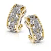 Simon G. Trellis Earrings in 18k Gold with Diamonds Discount