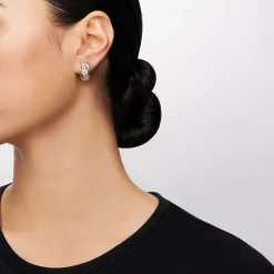 Simon G. Trellis Earrings in 18k Gold with Diamonds Discount