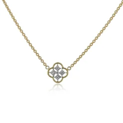 Simon G. Trellis Pendant Necklace in 18k Gold with Diamonds Hot